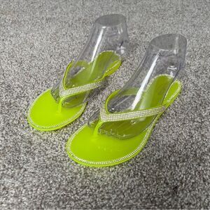 New with box | Mata Shoes Jelly Green sandal